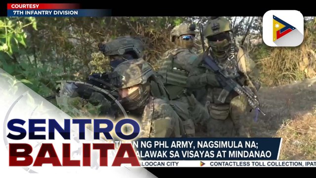 CATEX-KATIHAN ng Phl Army, nagsimula na; Typhon missile system ng U.S., magiging bahagi ng pagsasanay pero gagamitin lang sa orientation