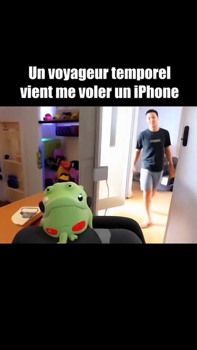 Un voyageur temporel me vole mon iPhone