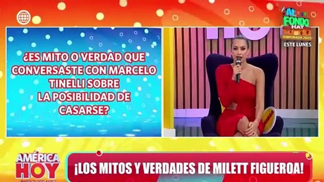 Milett Figueroa sorprendió al confirmar una importante noticia sobre su relación con Marcelo Tinelli