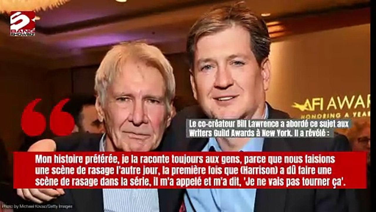 Harrison Ford a insisté pour tourner une scène torse nu dans la série "Shrinking"