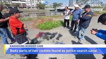 More Remains Found in Kaohsiung Canal as Triple Murder Probe Continues