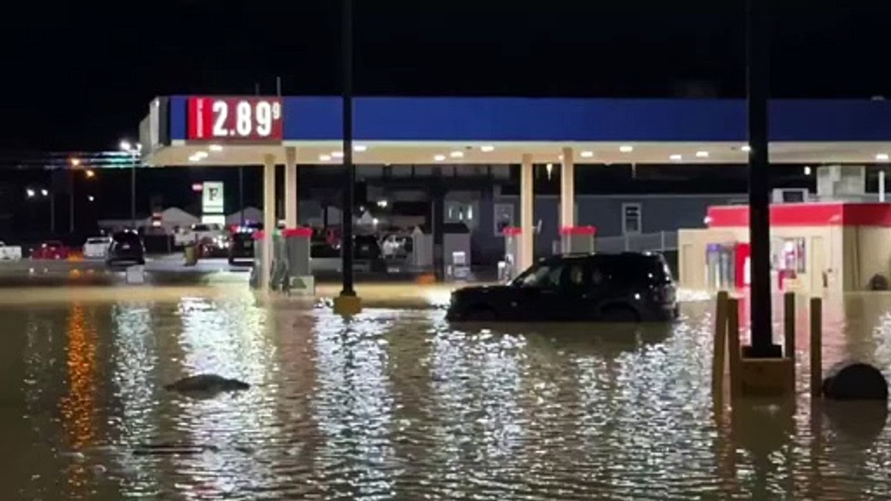 Unerwarteter Regen: Mehrere US-Bundesstaaten überflutet