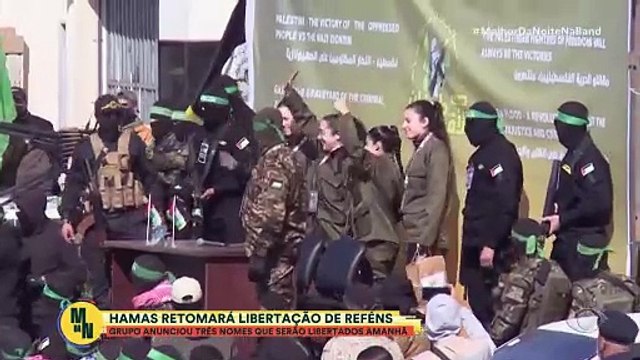 Hammas libera mais um grupo de reféns; veja como foi a negociação