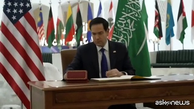 Marco Rubio in Arabia Saudita per colloqui con funzionari russi
