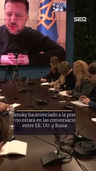 Zelensky se niega a unirse a las conversaciones entre Rusia y EE. UU. en Arabia Saudita