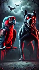 Dog & Parrot: Nature's Beautiful Duo 🐶🦜