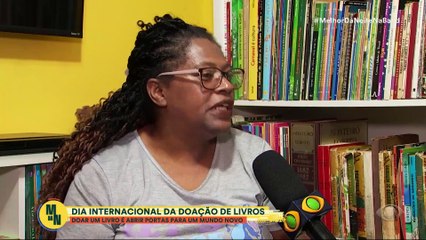 Mais de 150 mil livros doados: fique por dentro de projeto | Melhor da Noite
