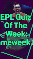 EPL Quiz: GW25