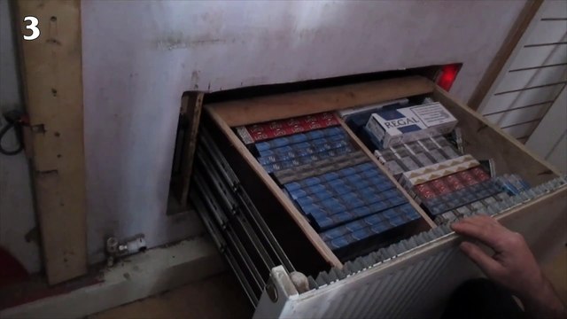 Fake cigarettes: Police find hidden stashes of illegal tobacco and vapes