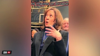 Kamala Harris inspires Broadway cast of 'A Wonderful World' with message of hope and resilience
