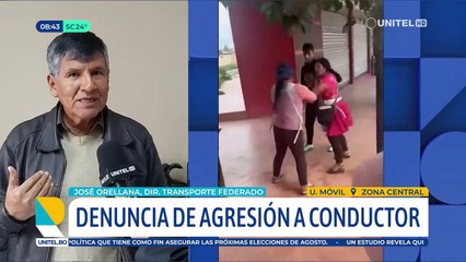 Sindicato de Transporte anuncia sanciones contra el conductor que terminó a los golpes con sus pasajeros
