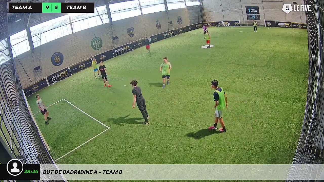 But de Badrédine A - Team B