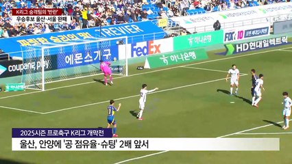 K리그 우승 후보 울산·서울 '머쓱'...승격팀은 '반란' / YTN