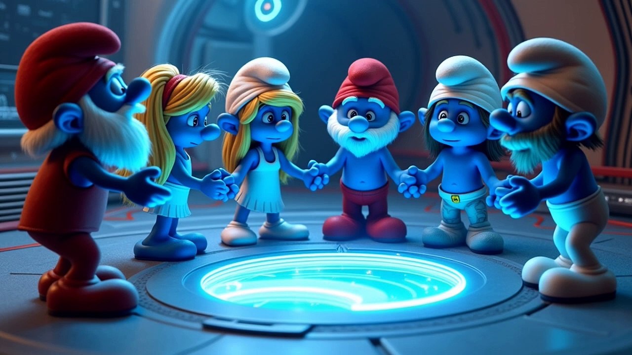 The Smurfs' Cosmic Race for Peace