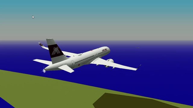 AirMxnas Flight 1098 - Crash Animation