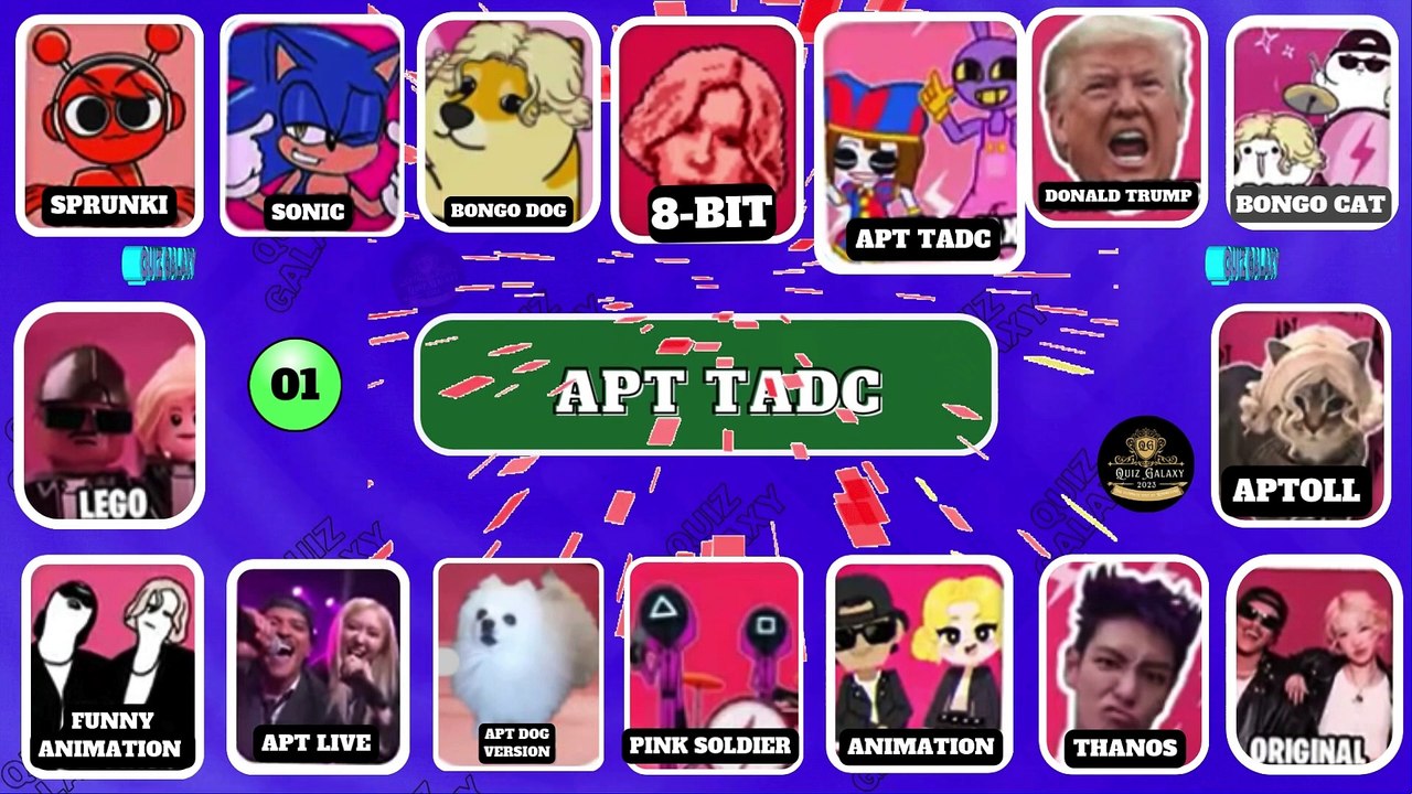 Impossible Guess Squid Game 2 X APT Song and Covers 🎶 | APT ROSÉ & BRUNO MARS Song | ULTIMATE QUIZ