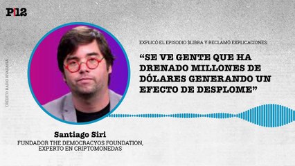 "Drenado": Siri señaló las irregularidades alrededor de $LIBRA y reclamó explicaciones a Milei