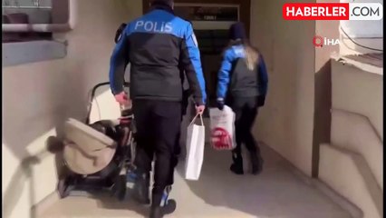 Otizmli Genç Kızın Hayali Polisin Ziyaretiyle Gerçekleşti