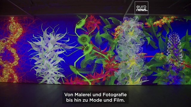 In der Blumenausstellung der Saatchi Gallery: Wie Blumen Kunst, Mode und digitale Innovation prägen