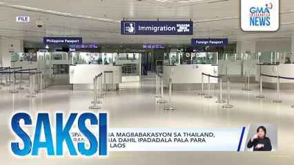 2 nagpanggap na magbabakasyon sa Thailand, naharang sa NAIA dahil ipadadala pala para magtrabaho sa Laos | Saksi