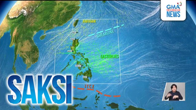 Pag-ulan kaninang hapon, nagpabaha sa Navotas; malakas na ulan, bumuhos din sa Quezon City | Saksi