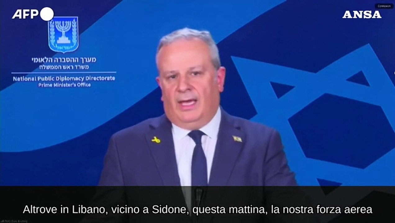Israele: "Eliminato a Sidone il capo operativo di Hamas in Libano"