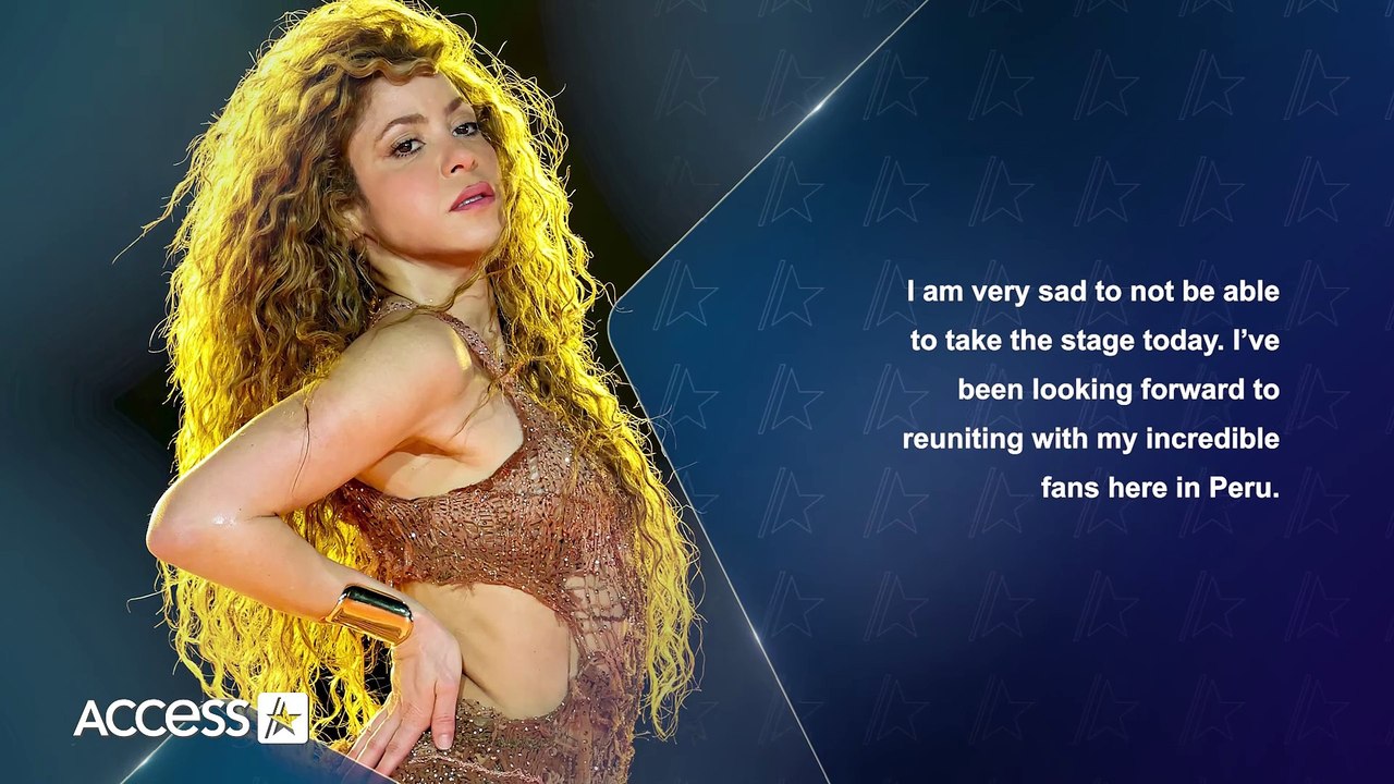 Shakira Cancels Peru Concert Following Hospital Admission