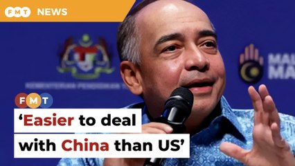 Easier to deal with China than US, says Nazir Razak