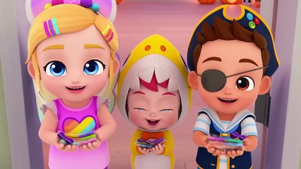 🍬 Trick or TreatㅣBebefinn Playtime Halloween _ Musical Stories