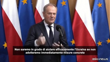 Tusk: la Polonia non invier? truppe in Ucraina ma fornir? aiuti
