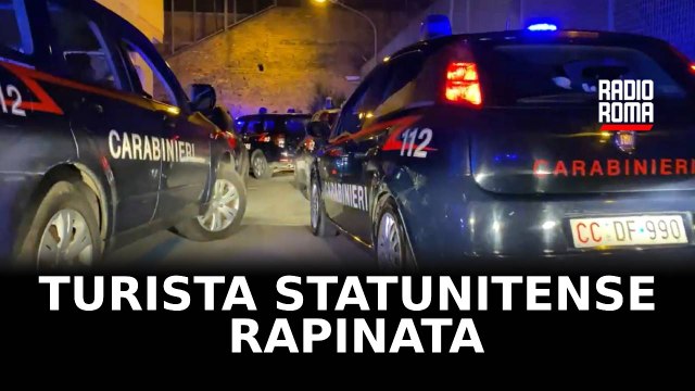 Rapina collanine a turista a Roma, arrestato