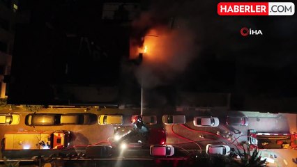 Avcılar'da Çatı Yangını Paniğe Neden Oldu