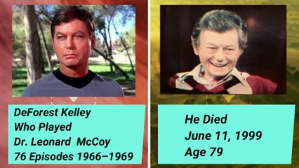 Star Trek USS Enterprise NCC 1701 Cast Then And Now 2025