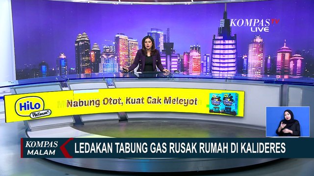 Ledakan Gas Hancurkan Rumah Warga di Kalideres!