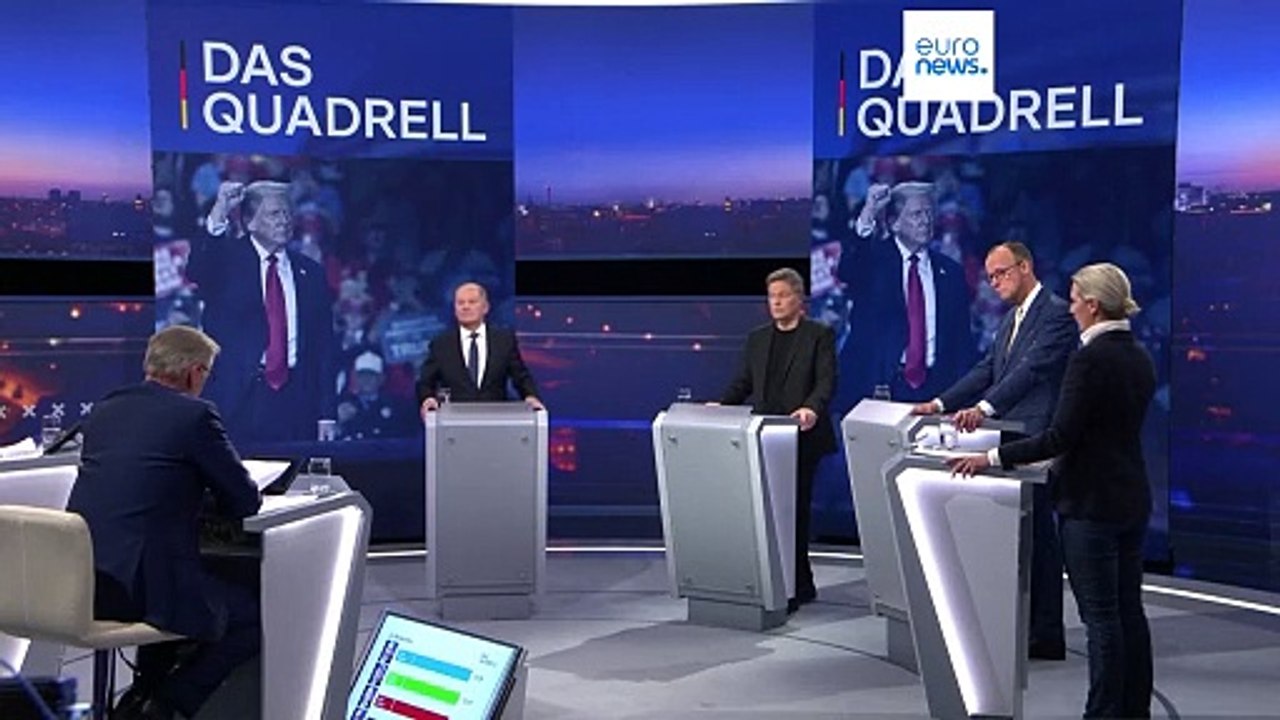 Merz geht als Sieger aus dem TV-Quadrell hervor