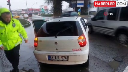 Samsun'da Trafik Kazası: 4 Yaralı