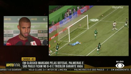 André Silva rechaça prejudicar Palmeiras: "nos compete honrar a camisa"
