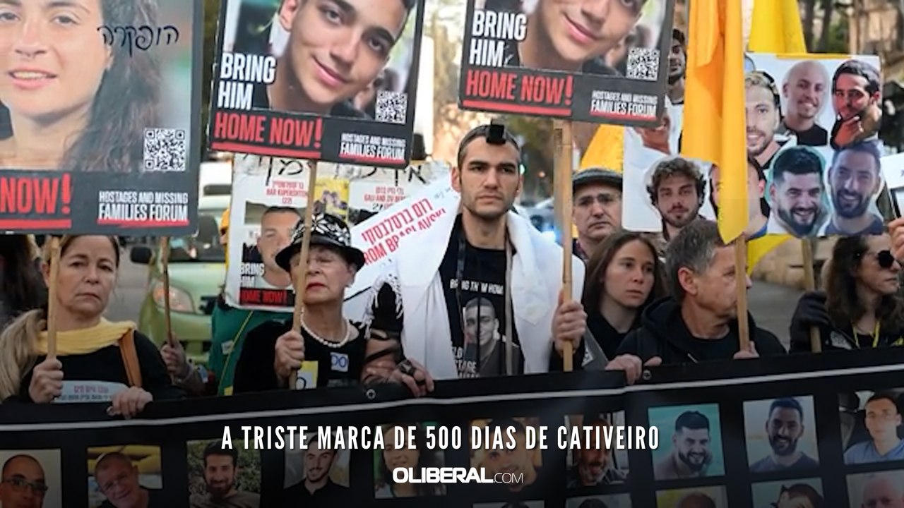 A triste marca de 500 dias de cativeiro