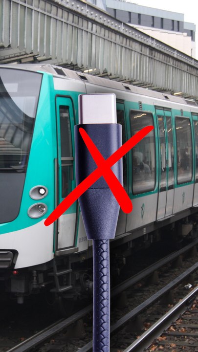 Le nouveau métro parisien n’a pas les bons ports USB