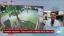 'Homem-Aranha' do crime é preso em Almirante Tamandaré (PR)