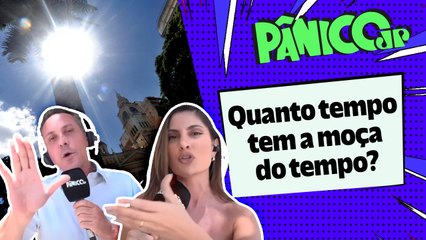 FUZIL E PAULA NOBRE JUNTOS NO PÂNICO! NÃO É À TOA QUE TÁ TANTO CALOR EM SP