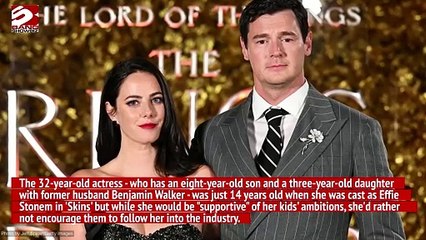 Kaya Scodelario would not support her children if they want to act