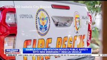 Isabela City fire station boosts public safety with new emergency rescue vehicle