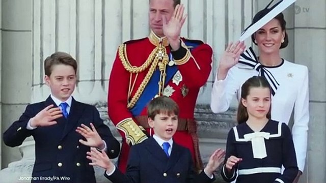 Kate reveals hand-drawn royal portraits by George, Charlotte, and Louis from bonding exercise