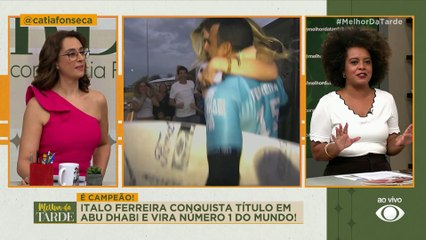 É CAMPEÃO! Italo Ferreira conquista título em Abu Dhabi | Melhor da Tarde