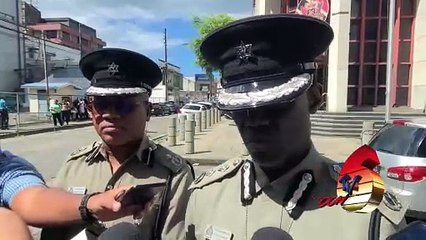 TTPS Media Briefing Cut Short as Police Headquarters Evacuated