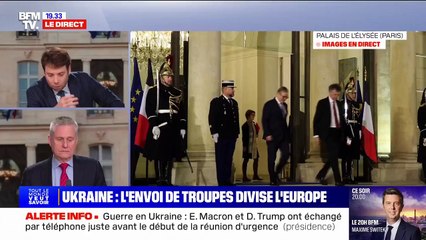 Les dirigeants européens quittent le palais de l'Élysée