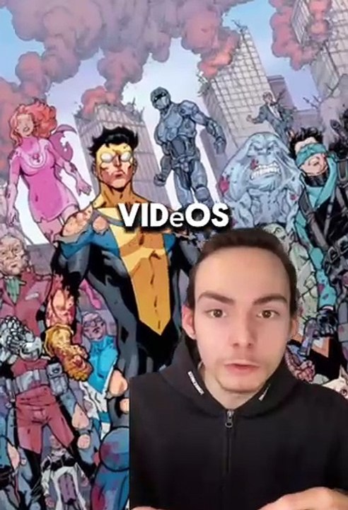 Invincible qui se bat avec l’immortelle