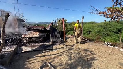 Muere pareja calcinada