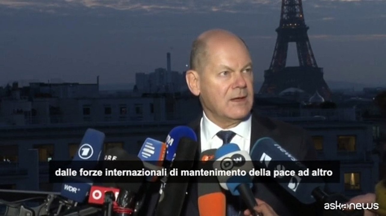 Scholz: dibattito su invio truppe inappropriato, Kiev ancora in guerra